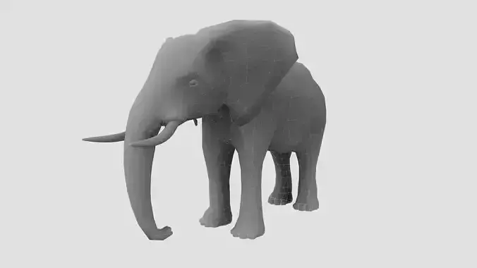 Elephant for 3D printing