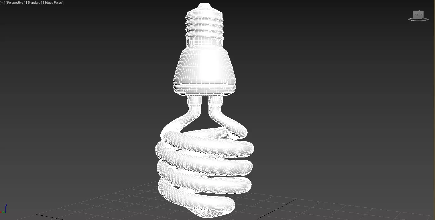 BULBS spiral light bulb Free 3D model