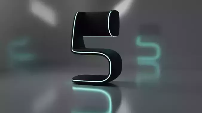 Futuristic  Leather chair