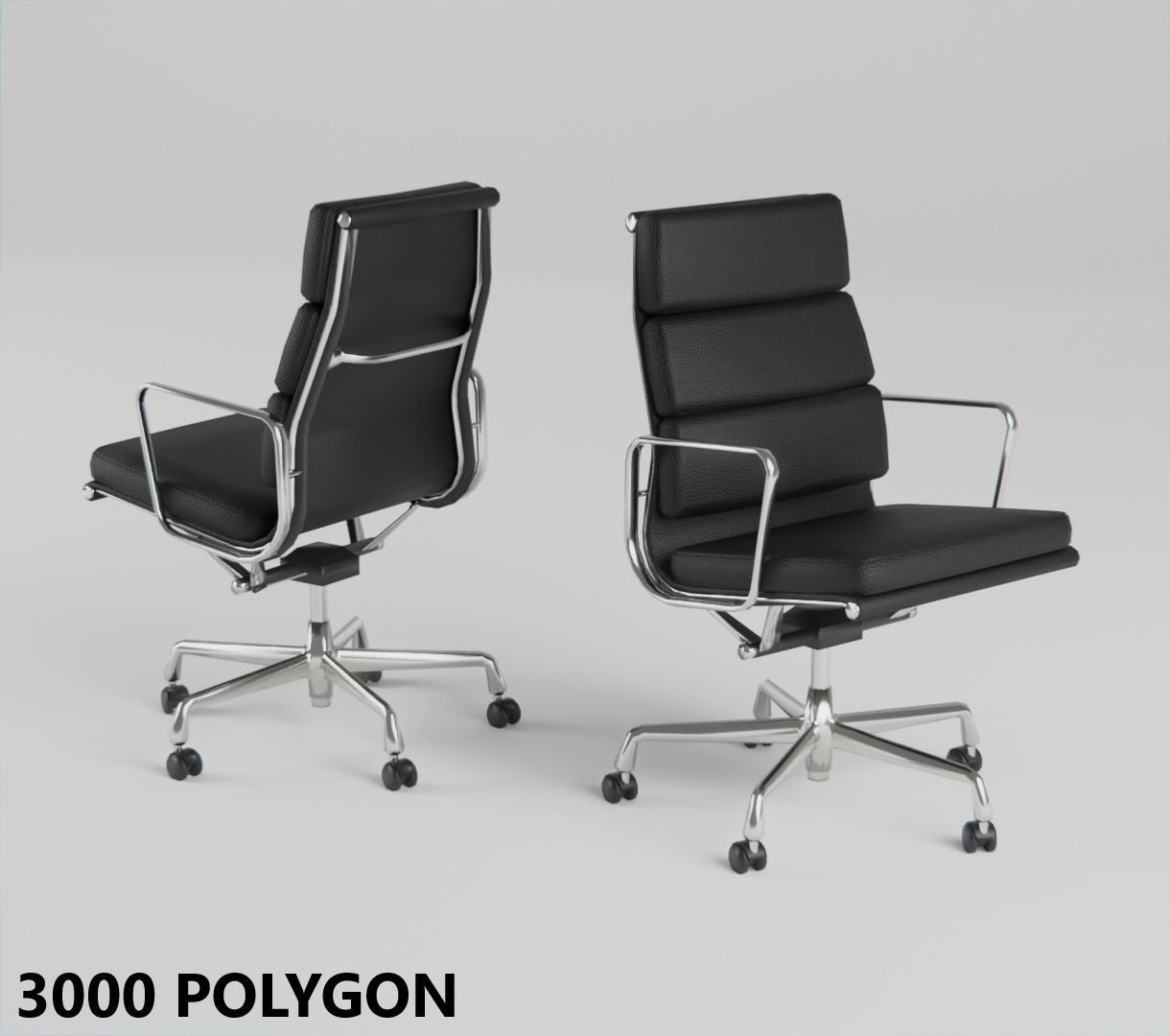 Conference Room Audio Video Pack Low-poly 3D model_6