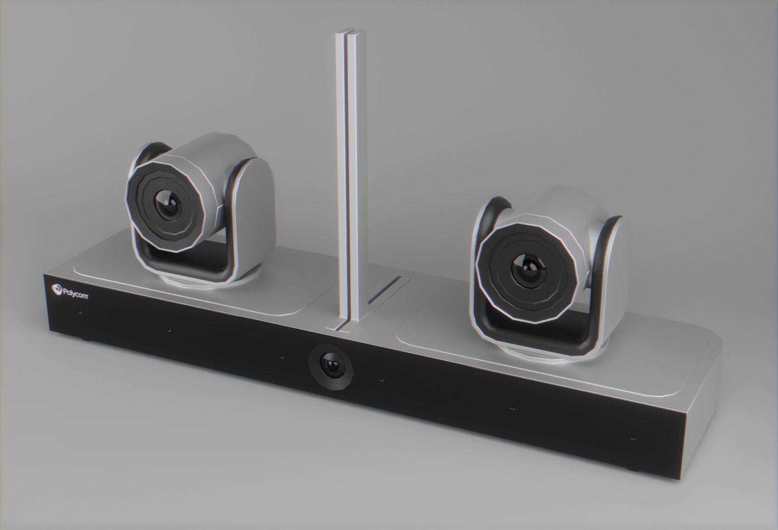 Conference Room Audio Video Pack Low-poly 3D model_10