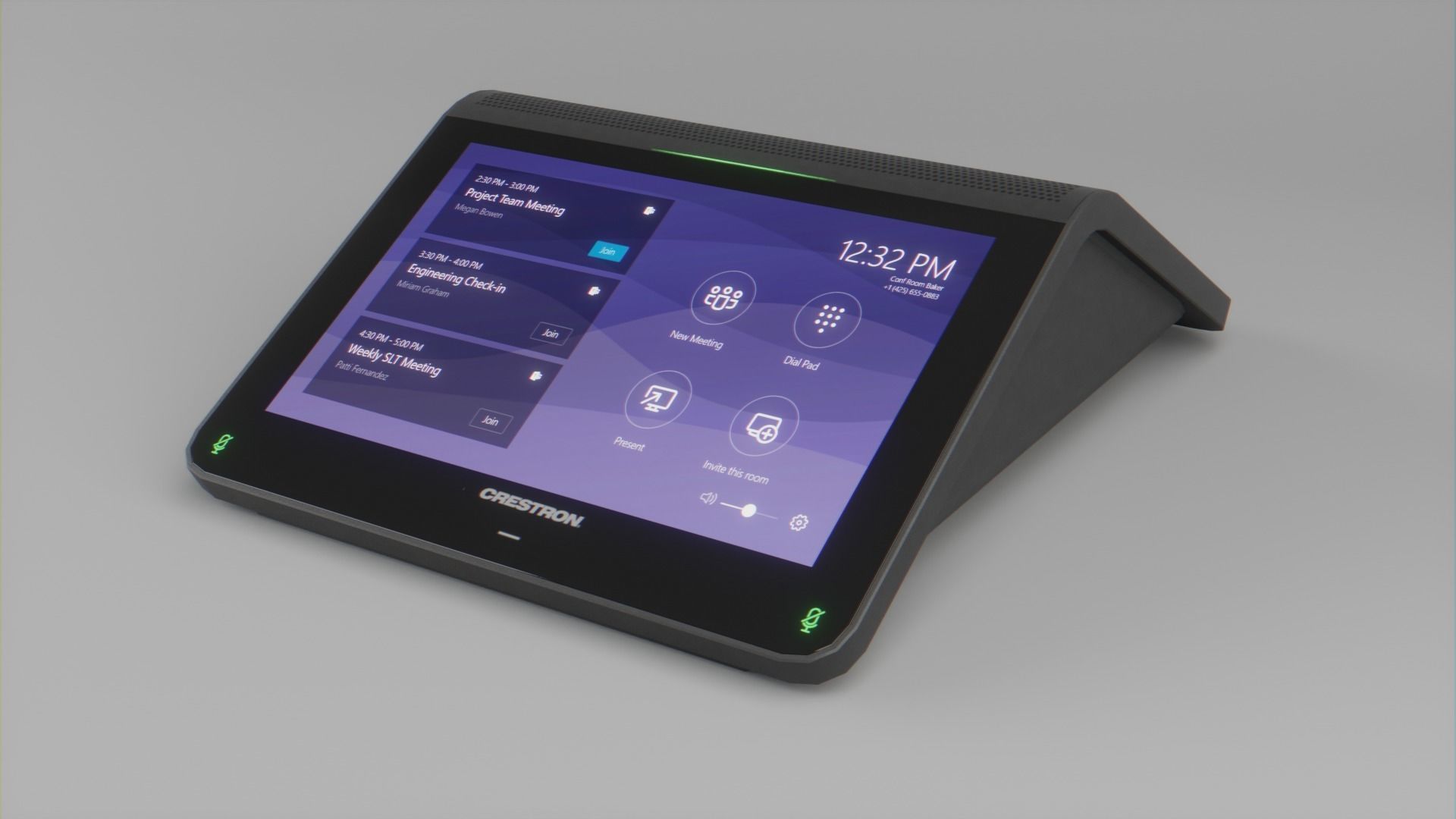 Conference Room Audio Video Pack Low-poly 3D model_17