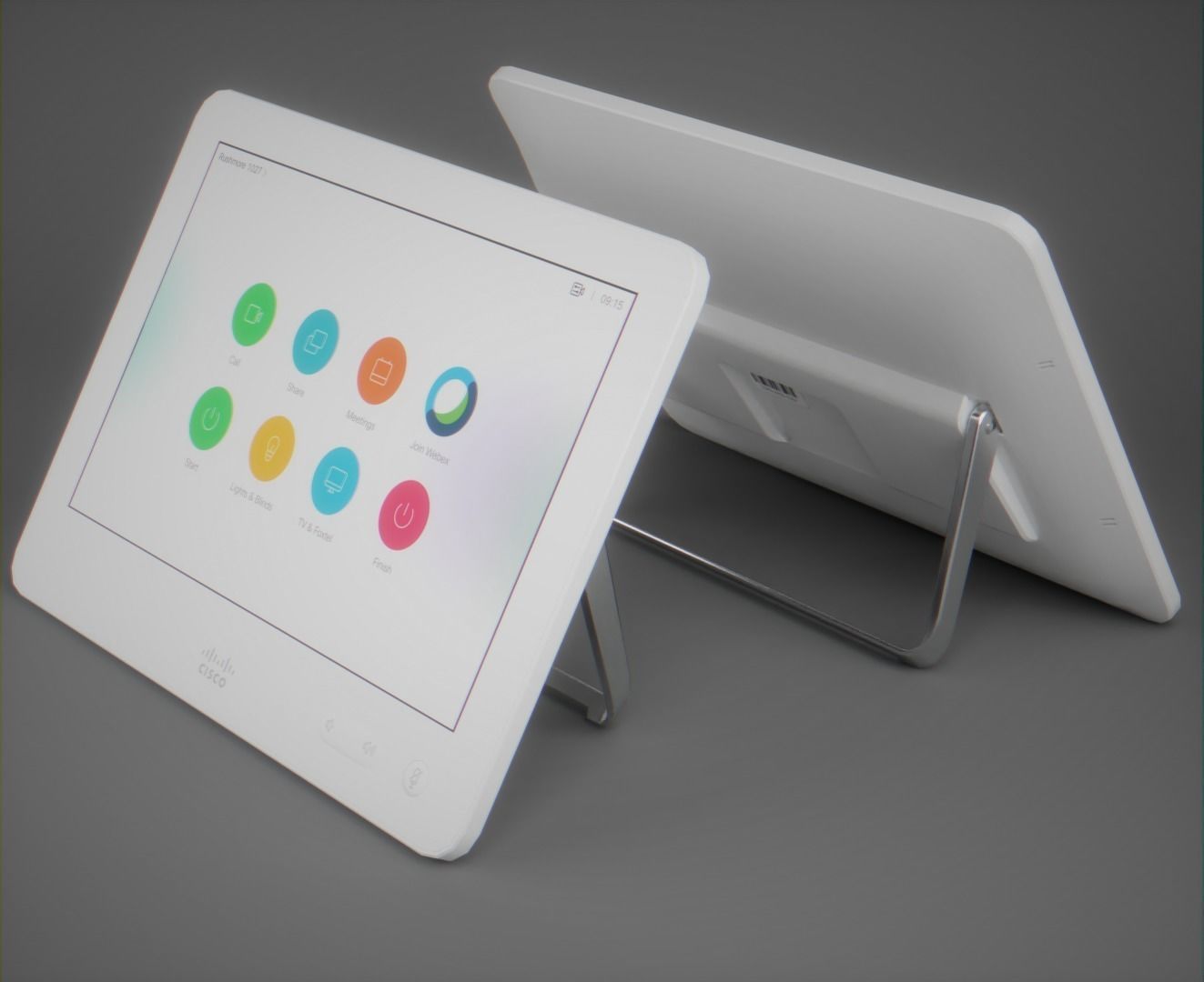 Conference Room Audio Video Pack Low-poly 3D model_20