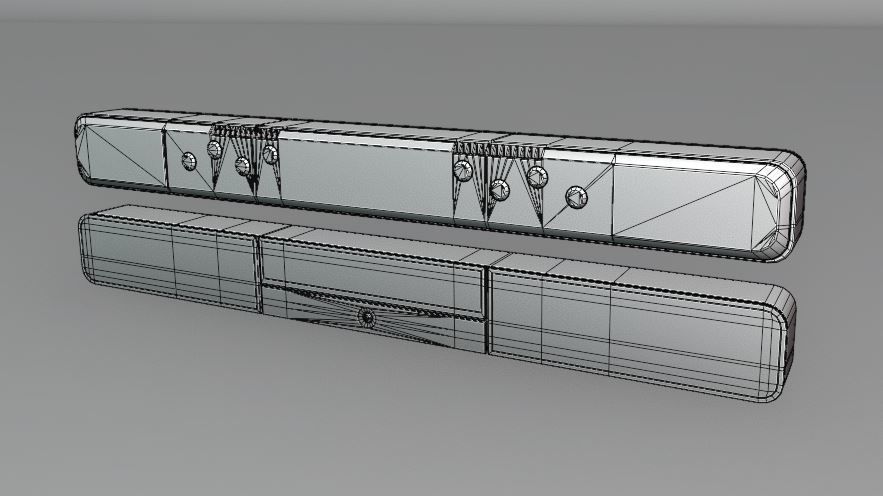 Conference Room Audio Video Pack Low-poly 3D model_27