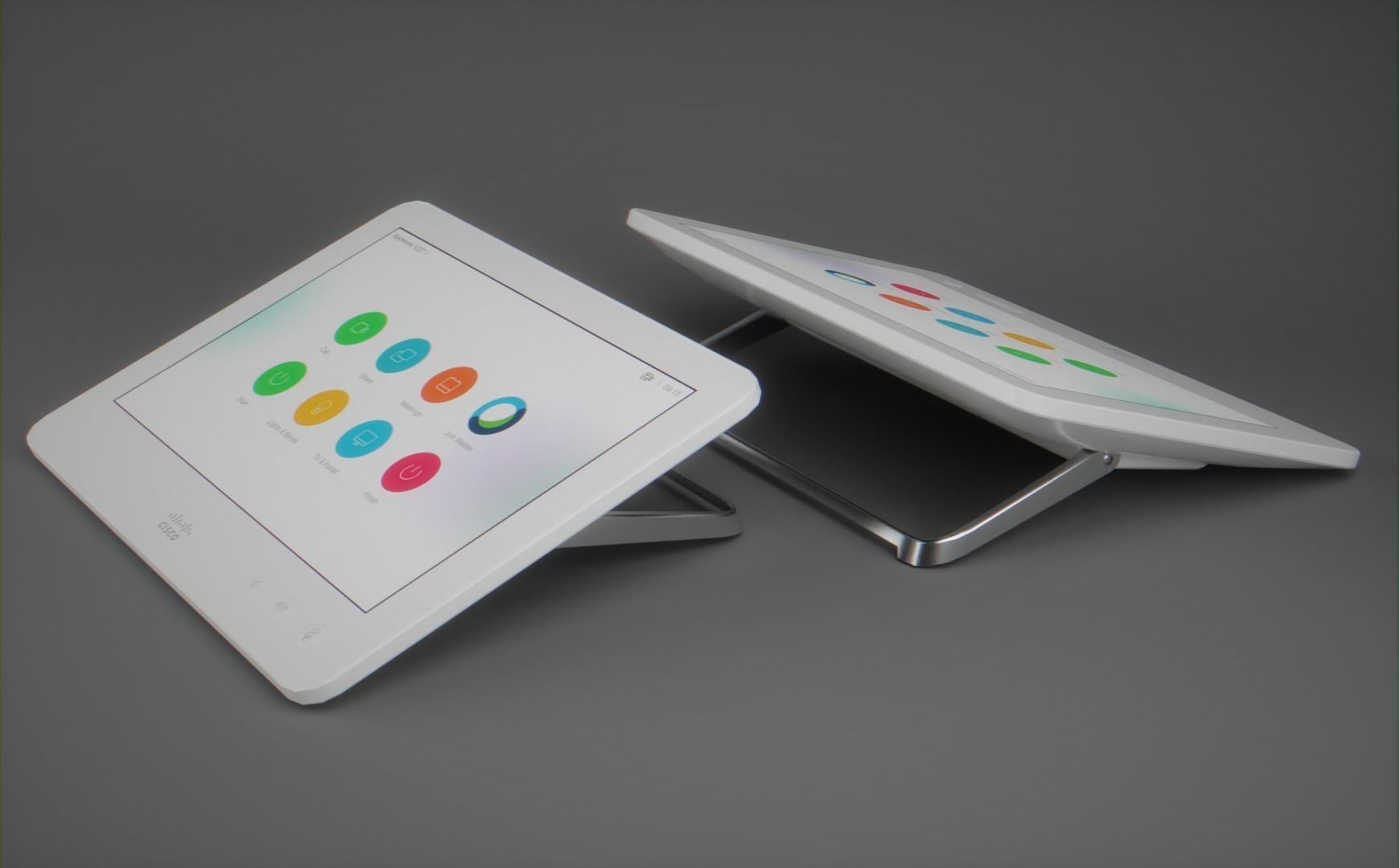 Conference Room Audio Video Pack Low-poly 3D model_19