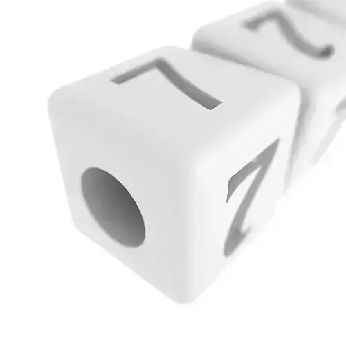 Numbers Bracelet 7 0034