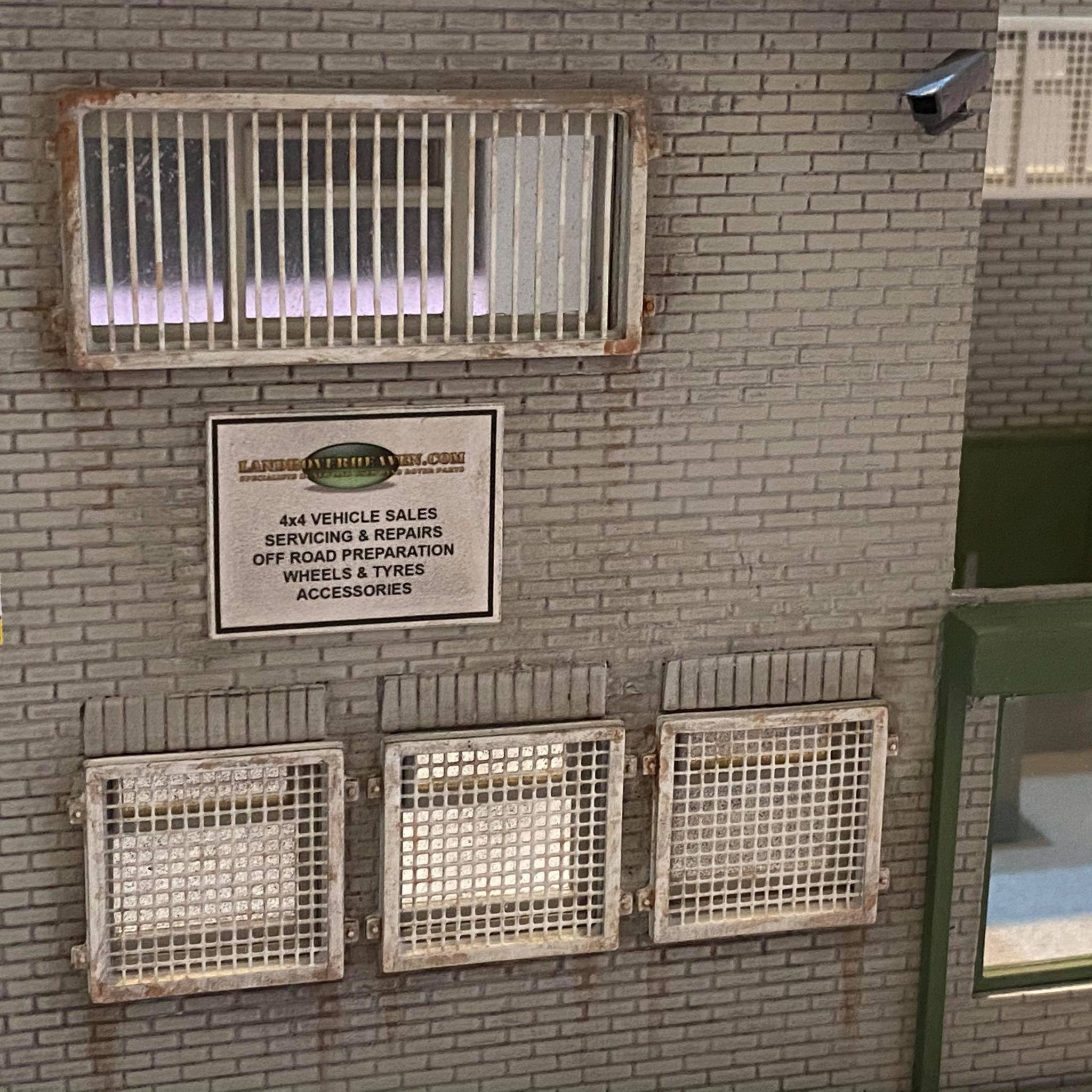 CCTV SECURITY CAMERA 7MM SCALE O GAUGE MODEL RAILWAY BUILDING 3D print model_3