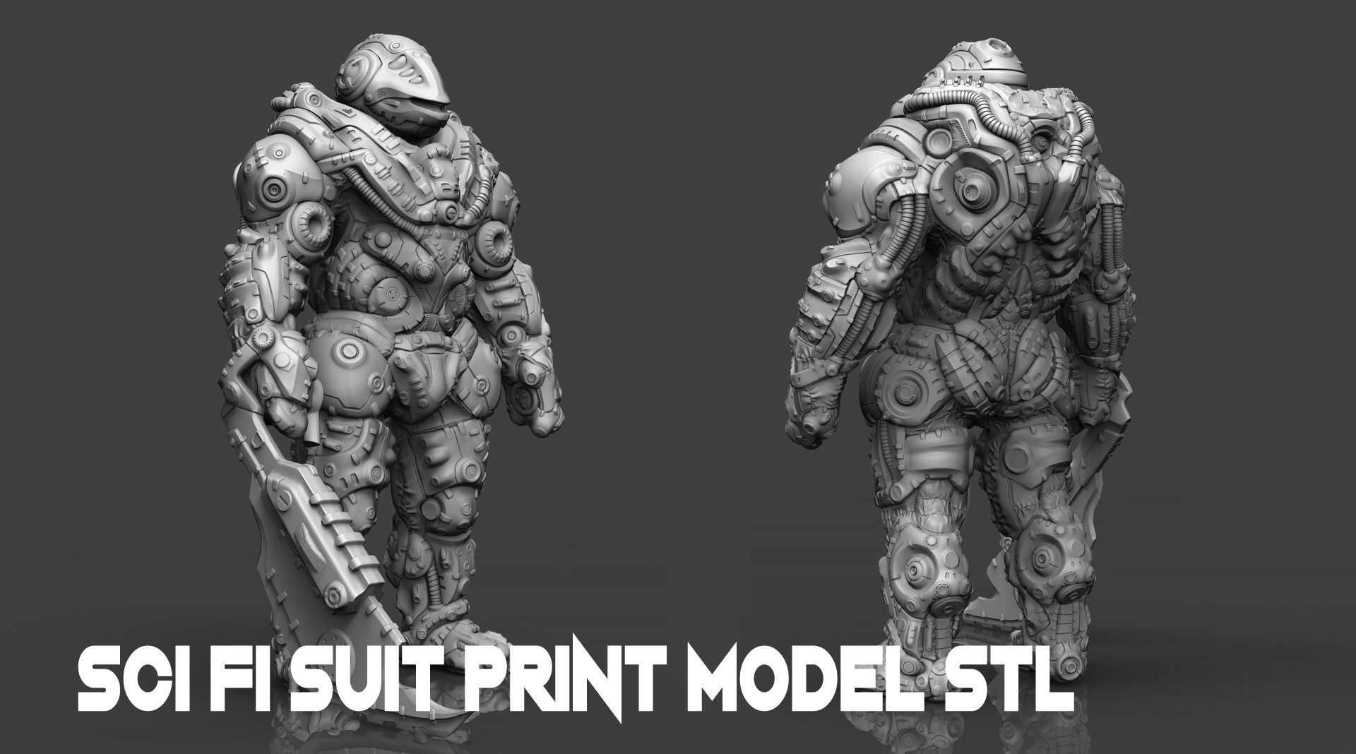 Sci Fi Suit 3D print model