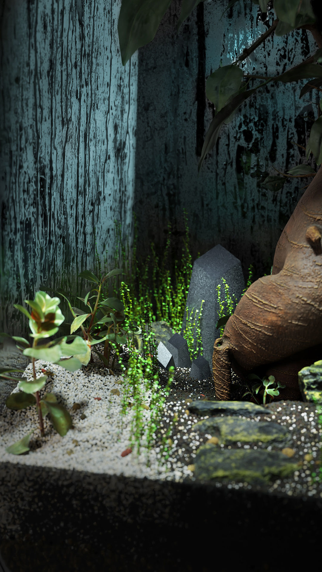 Bonsai terrarium 3D model_4