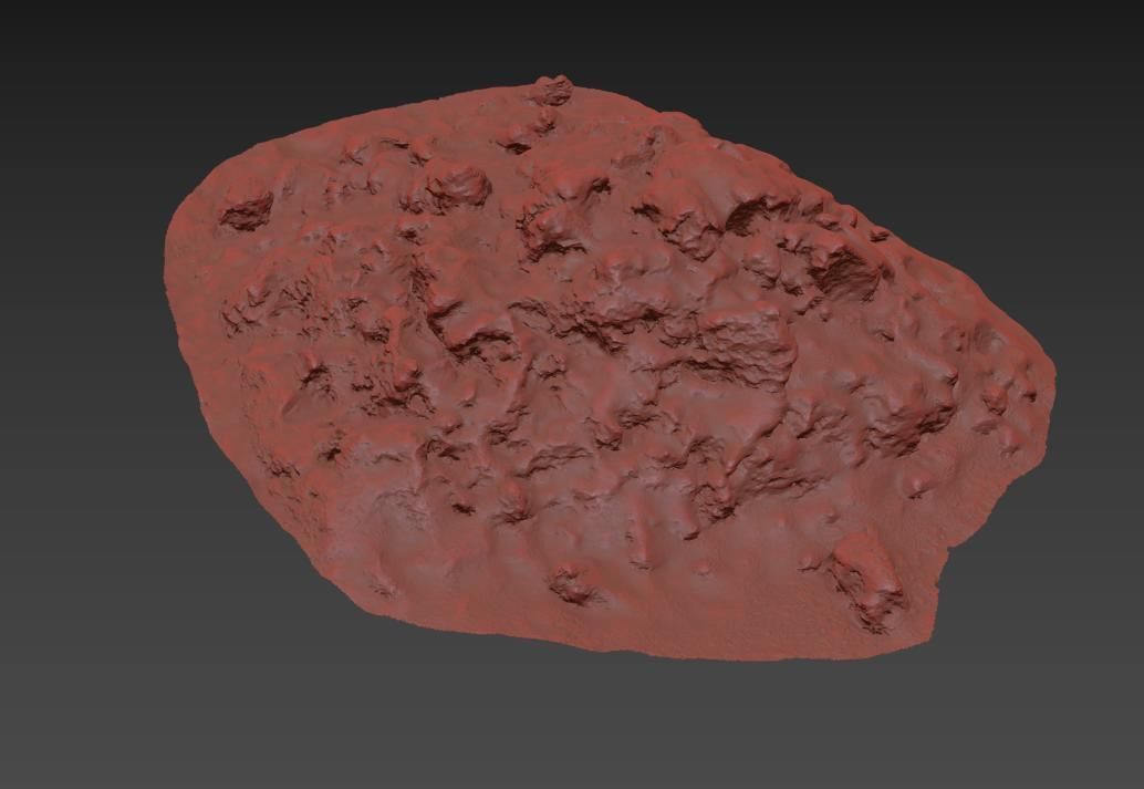 Ultra realistic a Pile of snow 3D model_9