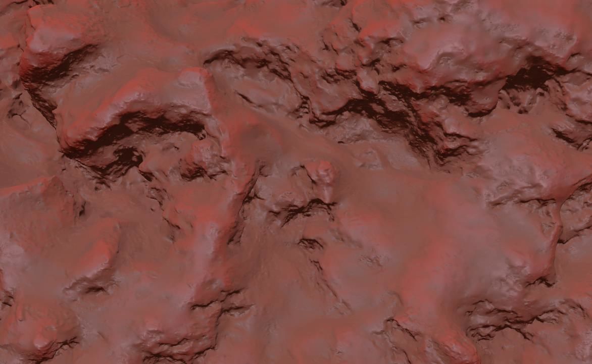 Ultra realistic a Pile of snow 3D model_10