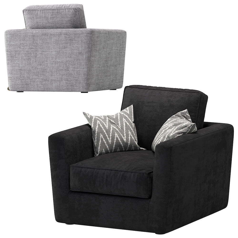 Armchairs WINSTON by Jan te Linteloo 3D model_1
