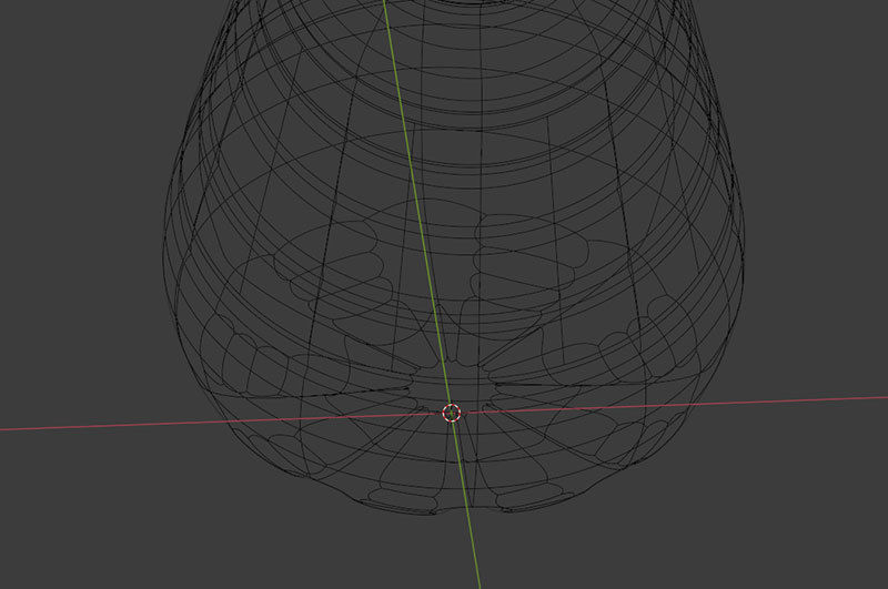 Plastic water bottle 750ml Low-poly 3D model_19