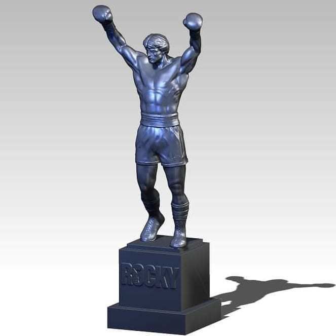 Rocky Balboa  3D print model_2