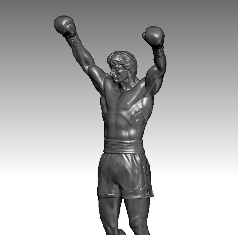 Rocky Balboa  3D print model_6