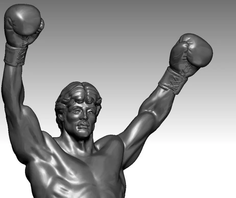 Rocky Balboa  3D print model_0