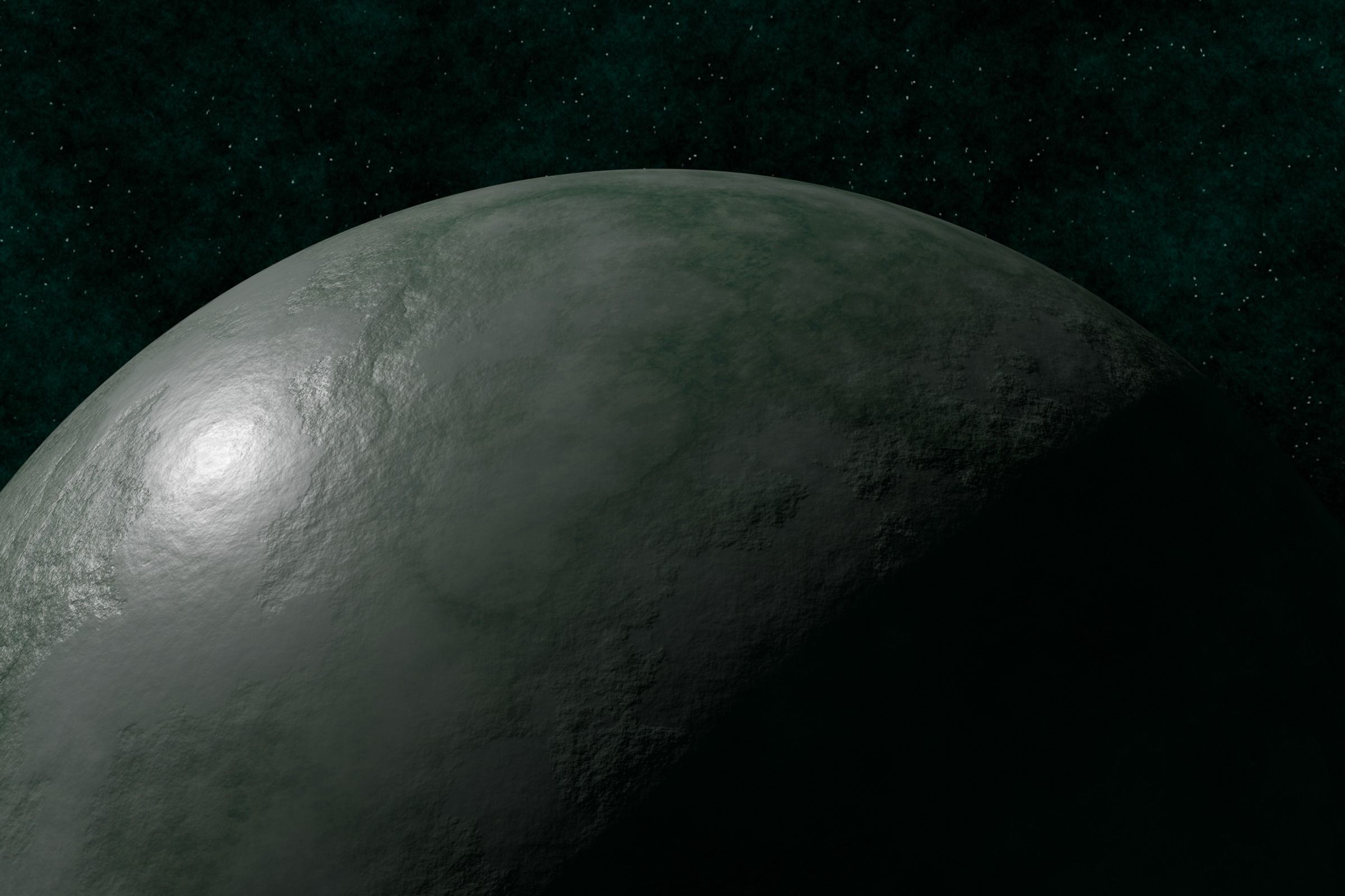 Ice planet 001-alfa Low-poly 3D model_5