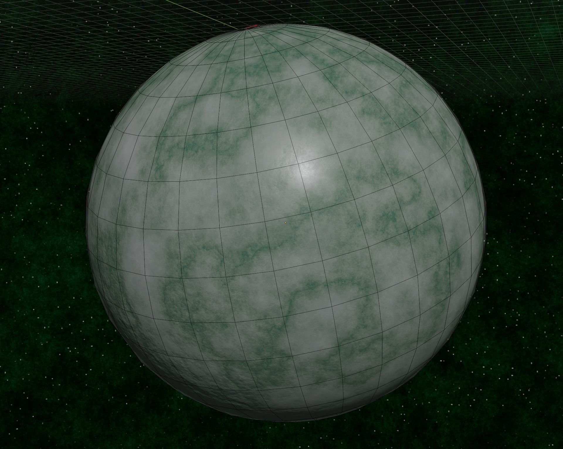 Ice planet 001-alfa Low-poly 3D model_11