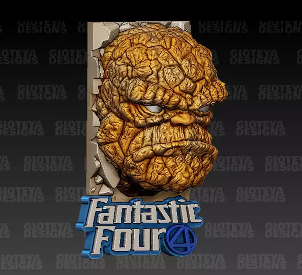 Fantastic 4 The Thing 3D model