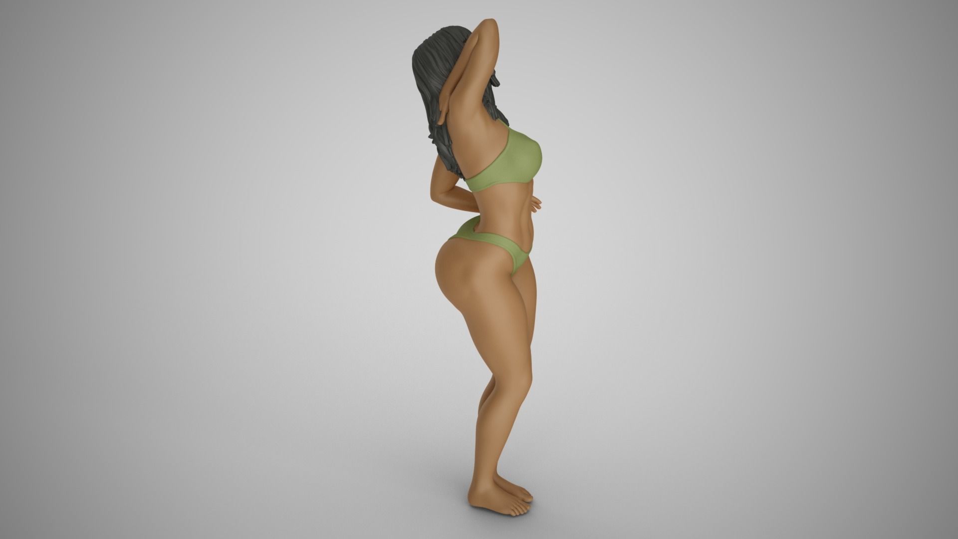 Distinctive Beauty 3D print model_5