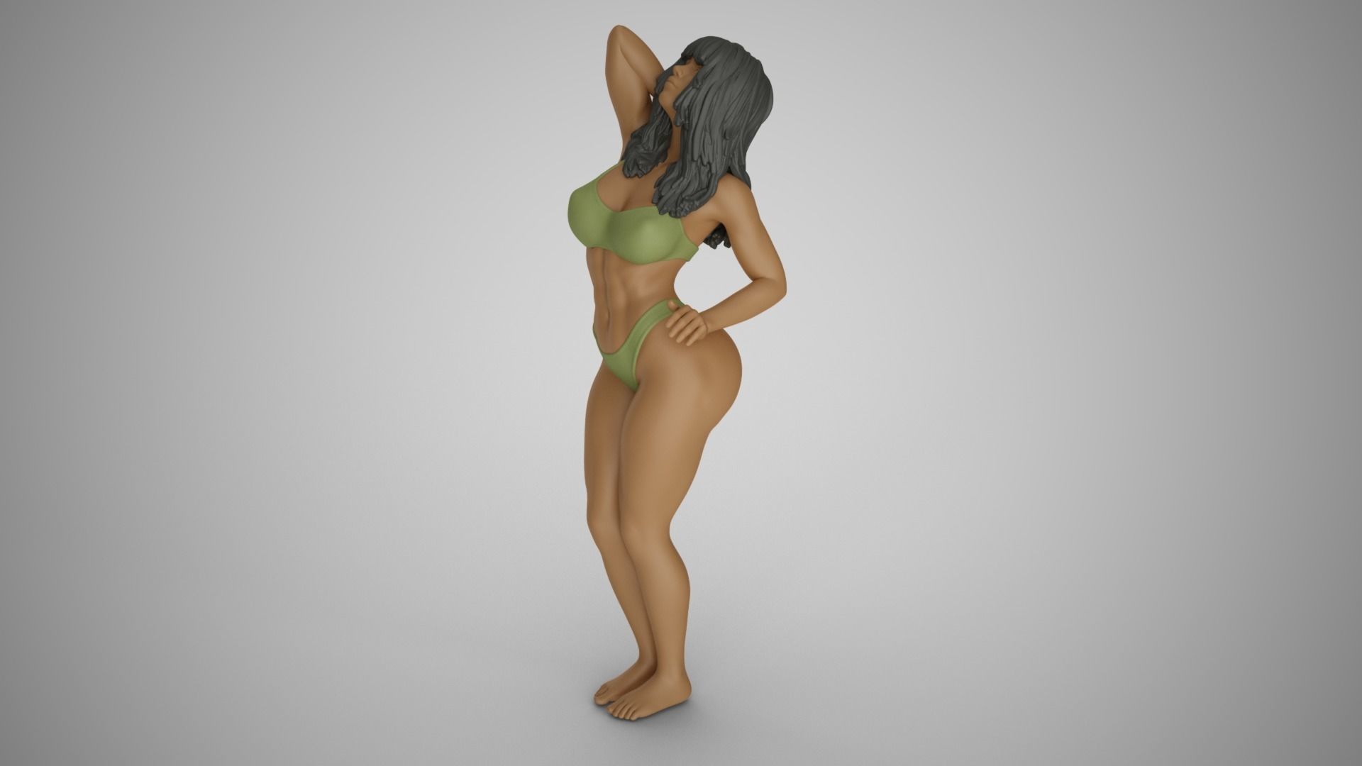Distinctive Beauty 3D print model_10