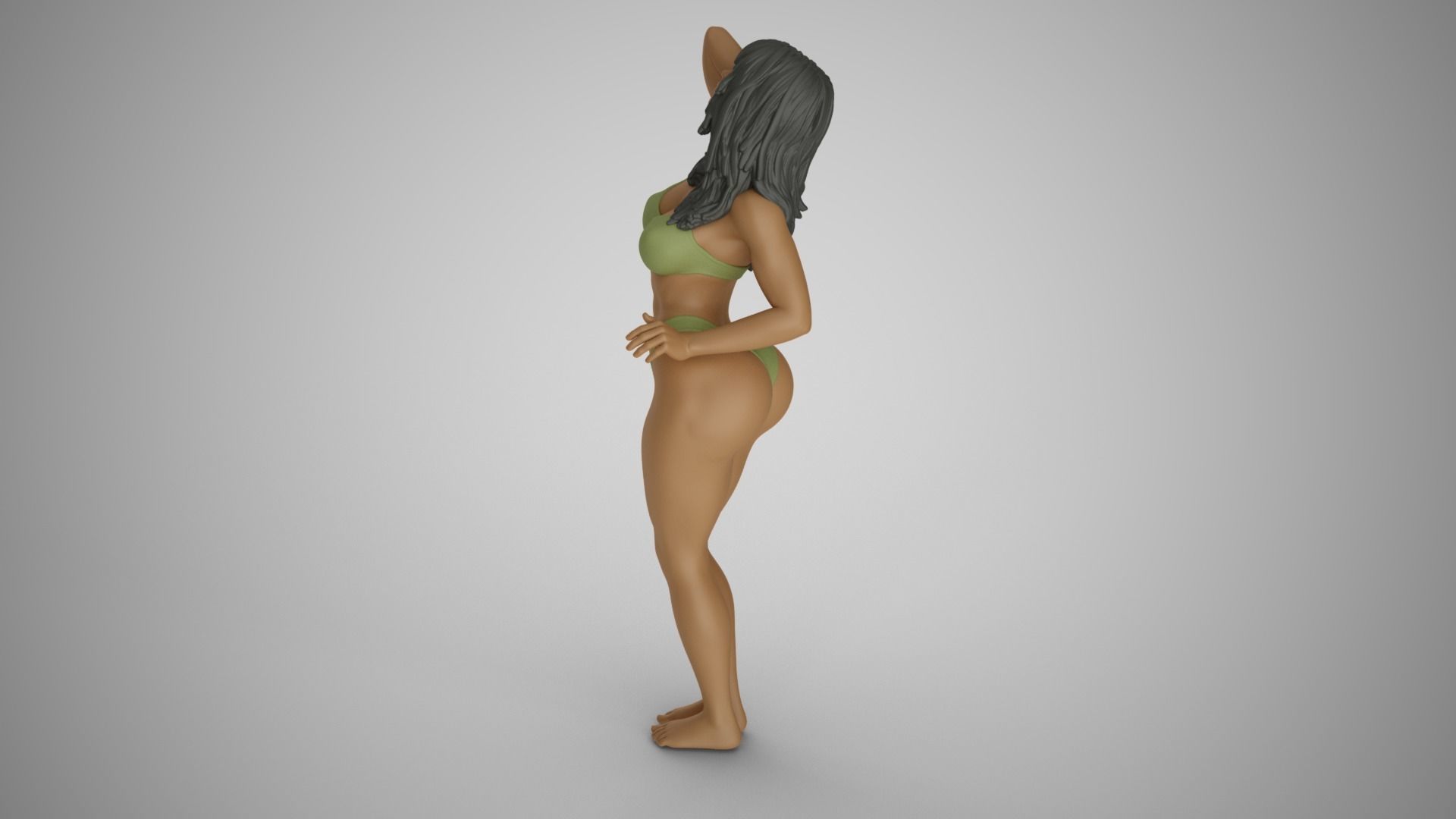 Distinctive Beauty 3D print model_9