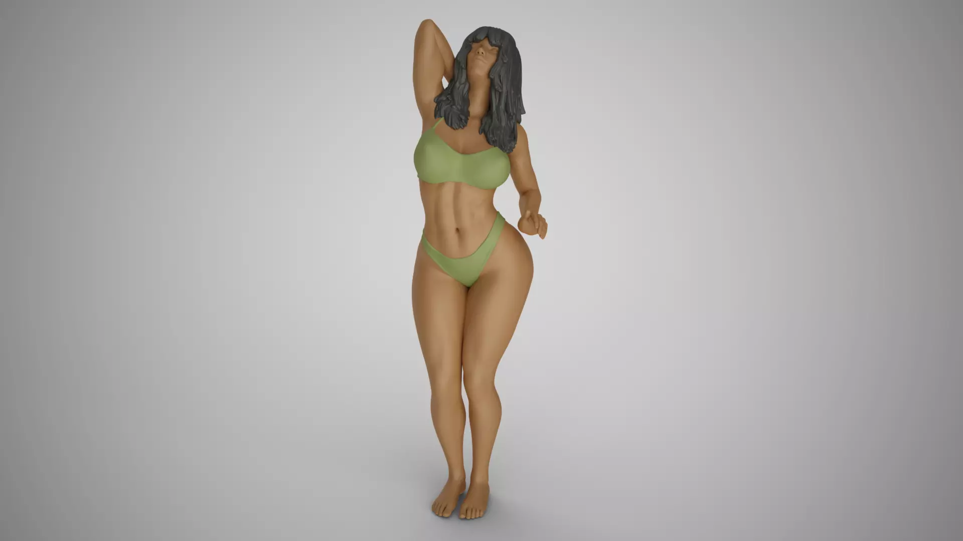 Distinctive Beauty 3D print model_0