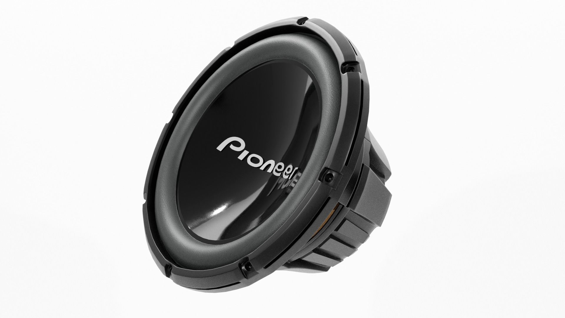 Woofer Pionner Speaker 02 - blender 3d 3D model_1