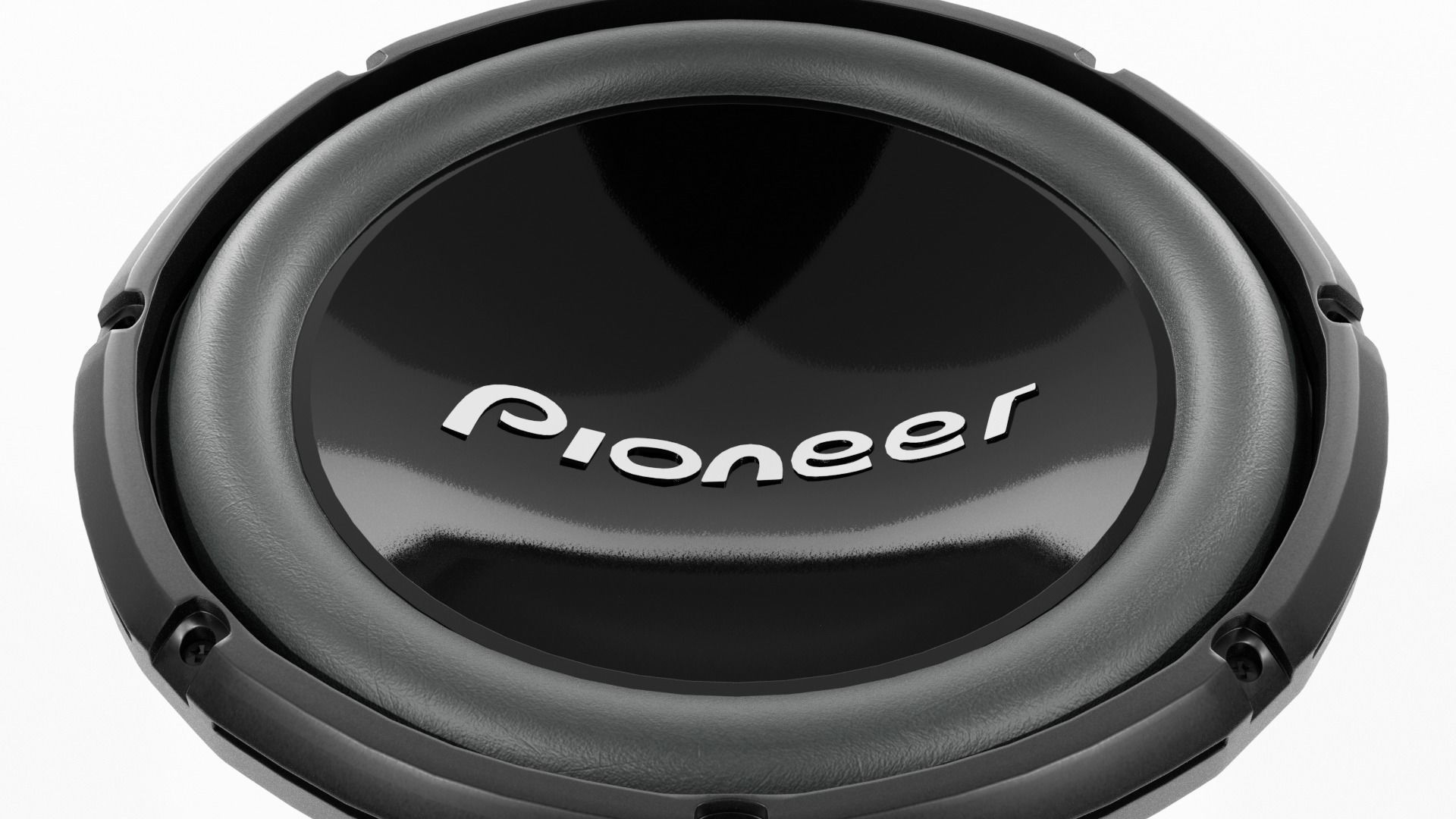Woofer Pionner Speaker 02 - blender 3d 3D model_2