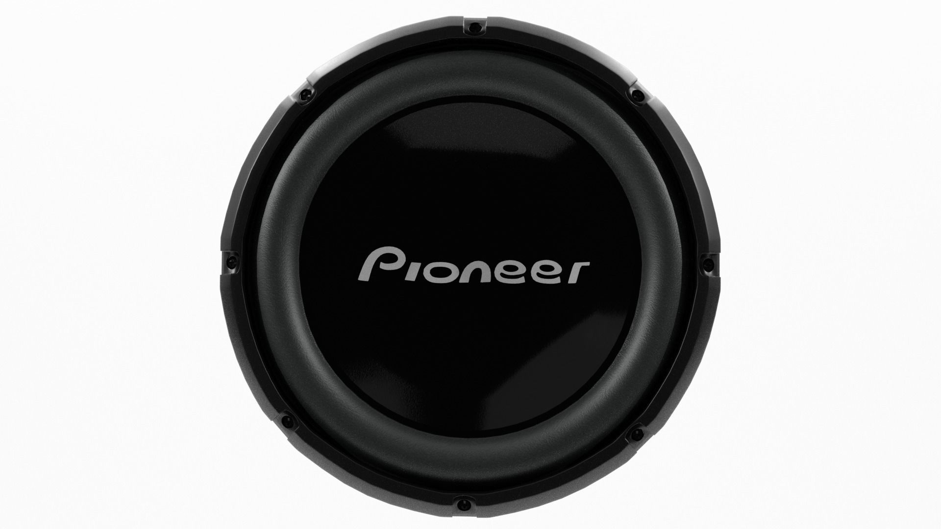 Woofer Pionner Speaker 02 - blender 3d 3D model_5