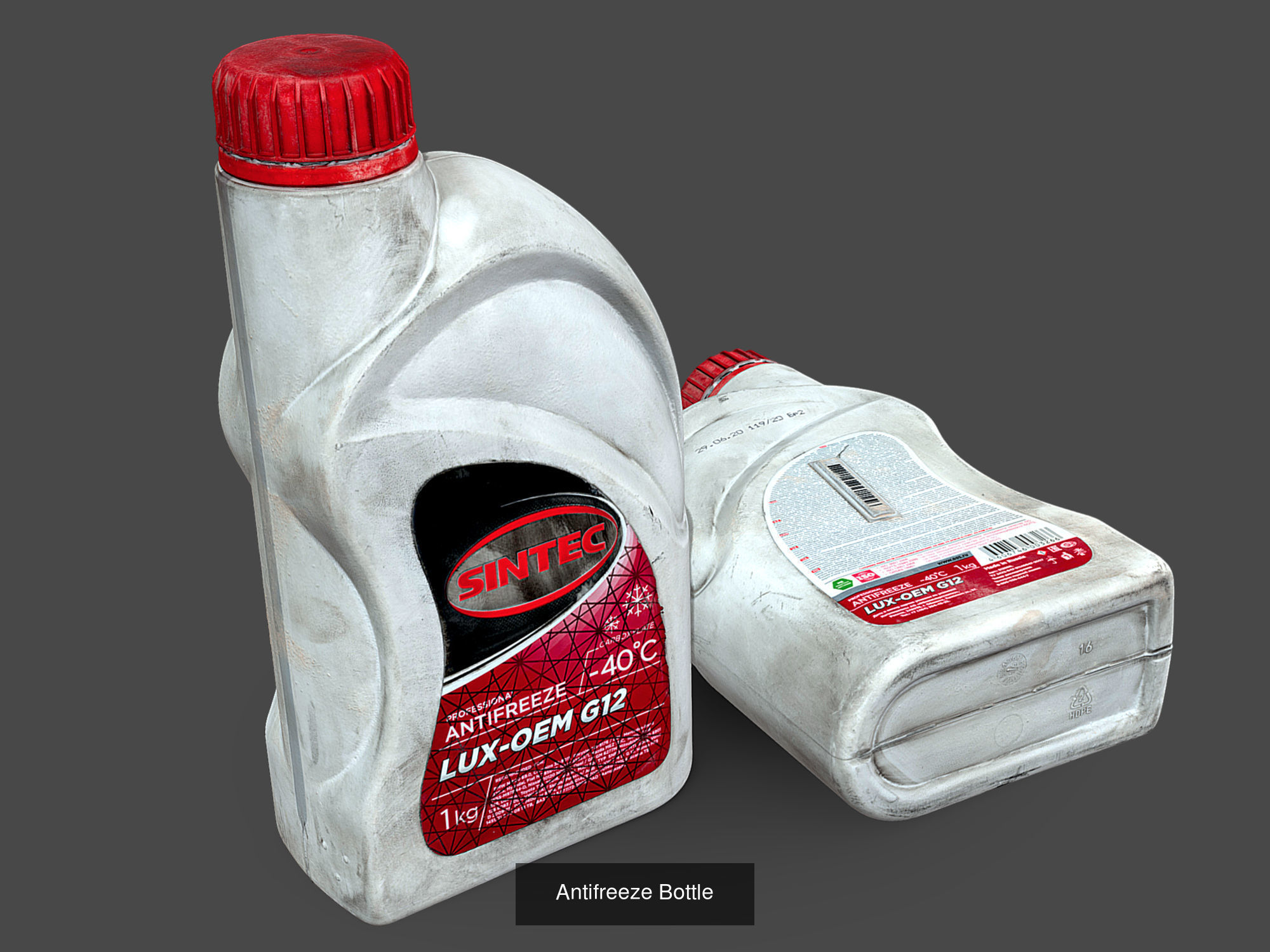 Garage Bottles and Canisters Pack 3D Model Collection_16