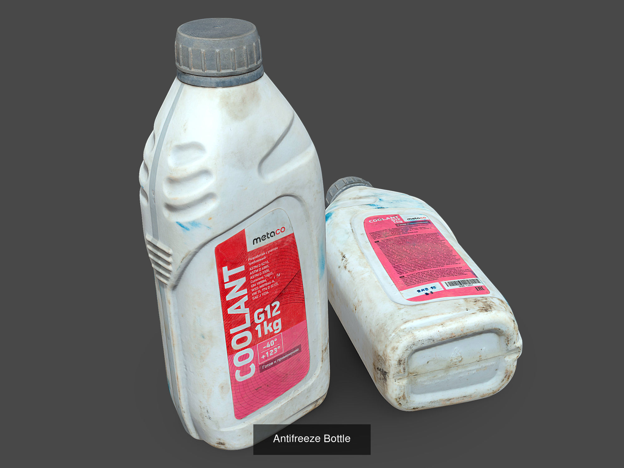 Garage Bottles and Canisters Pack 3D Model Collection_15