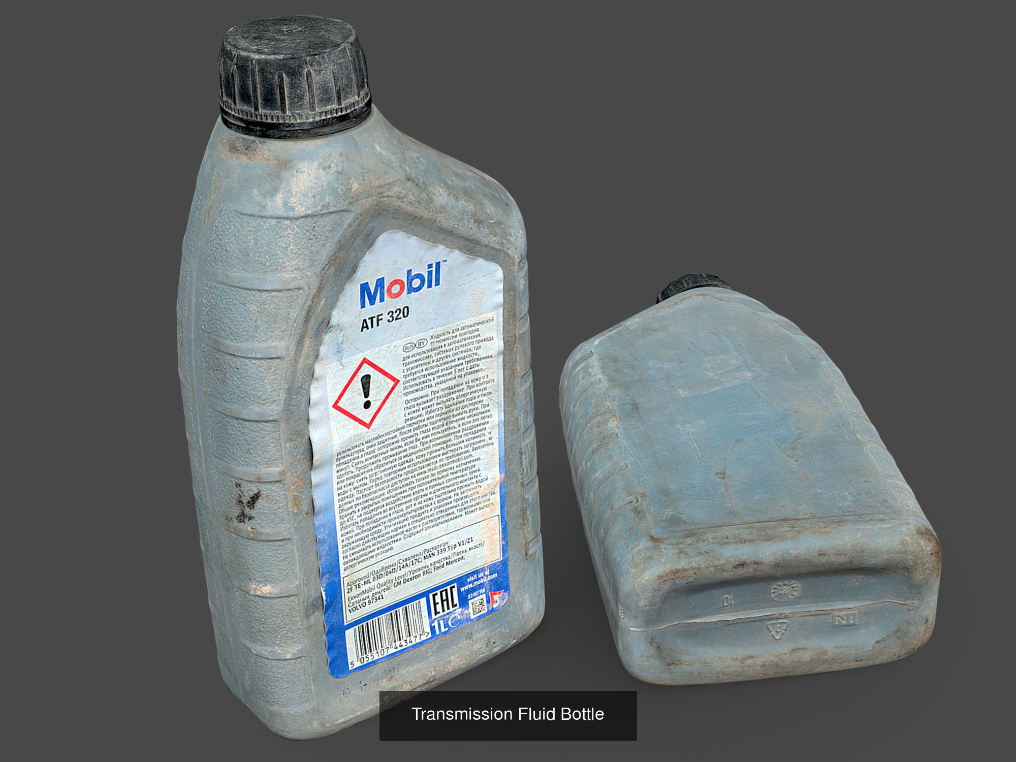 Garage Bottles and Canisters Pack 3D Model Collection_11