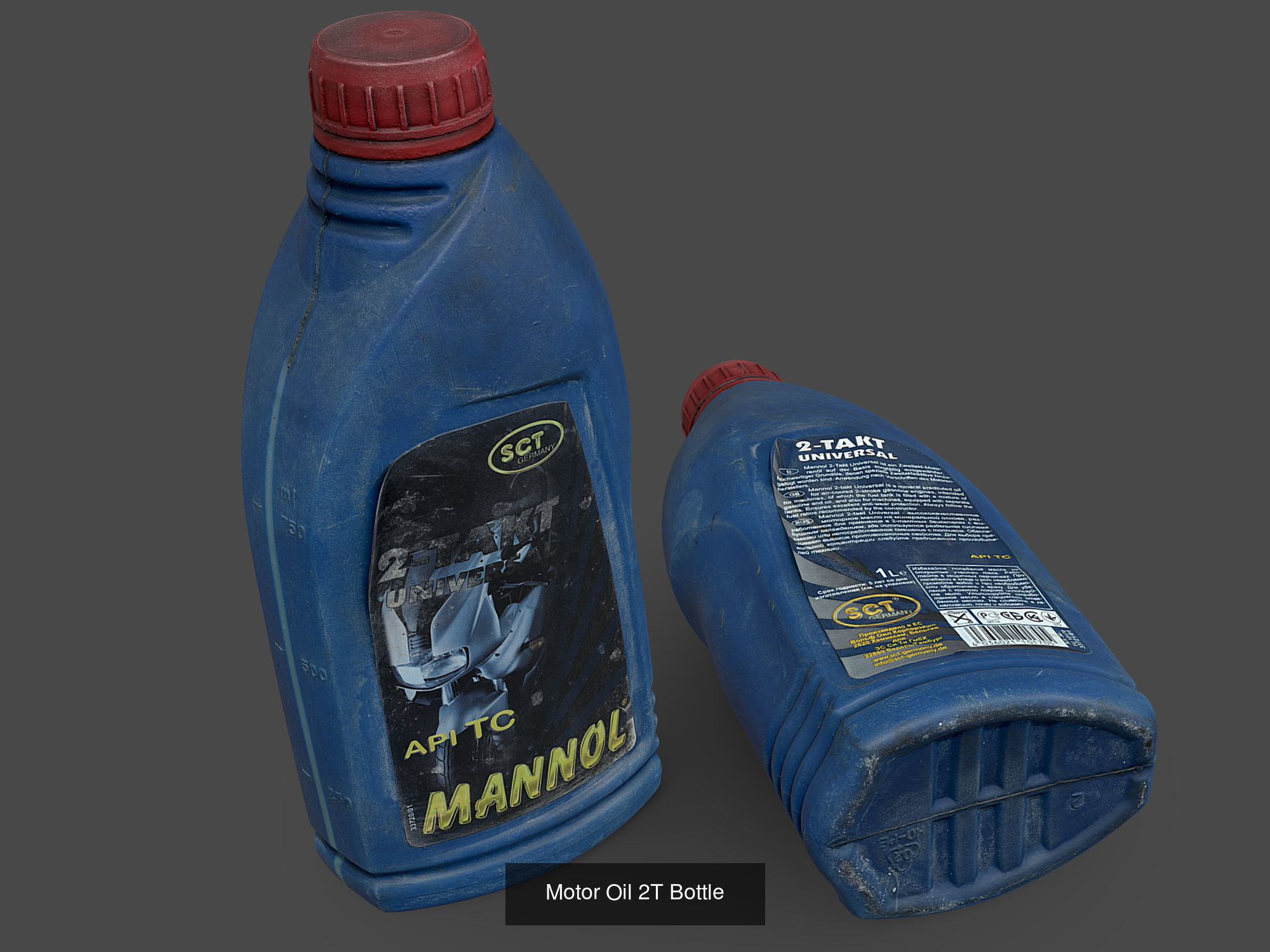 Garage Bottles and Canisters Pack 3D Model Collection_22
