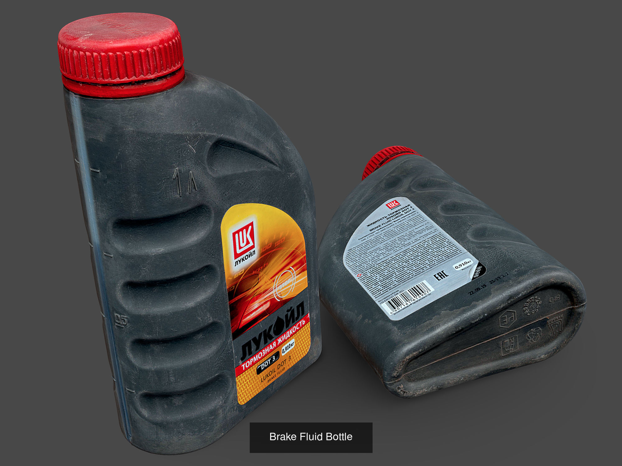 Garage Bottles and Canisters Pack 3D Model Collection_19