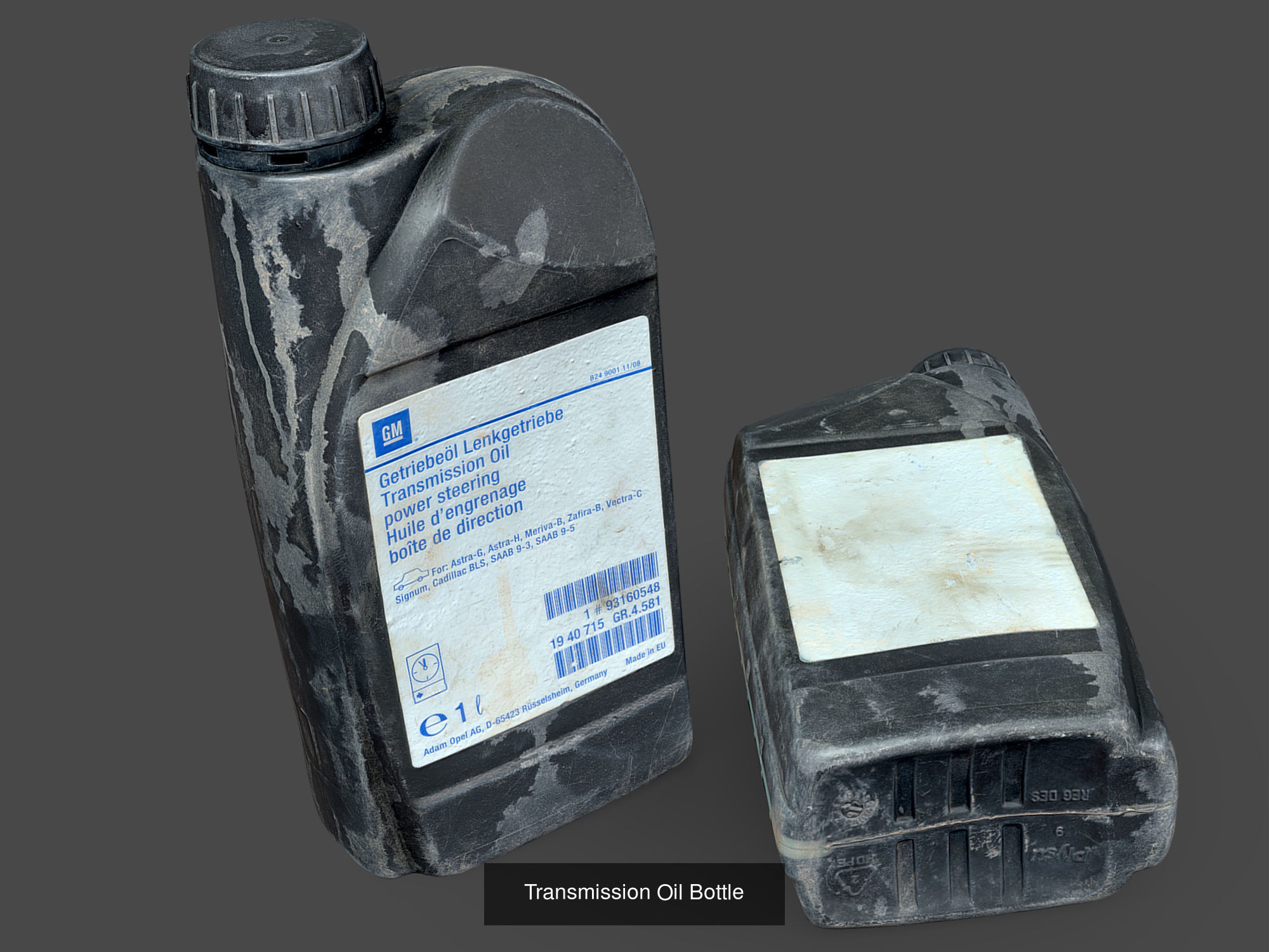 Garage Bottles and Canisters Pack 3D Model Collection_6