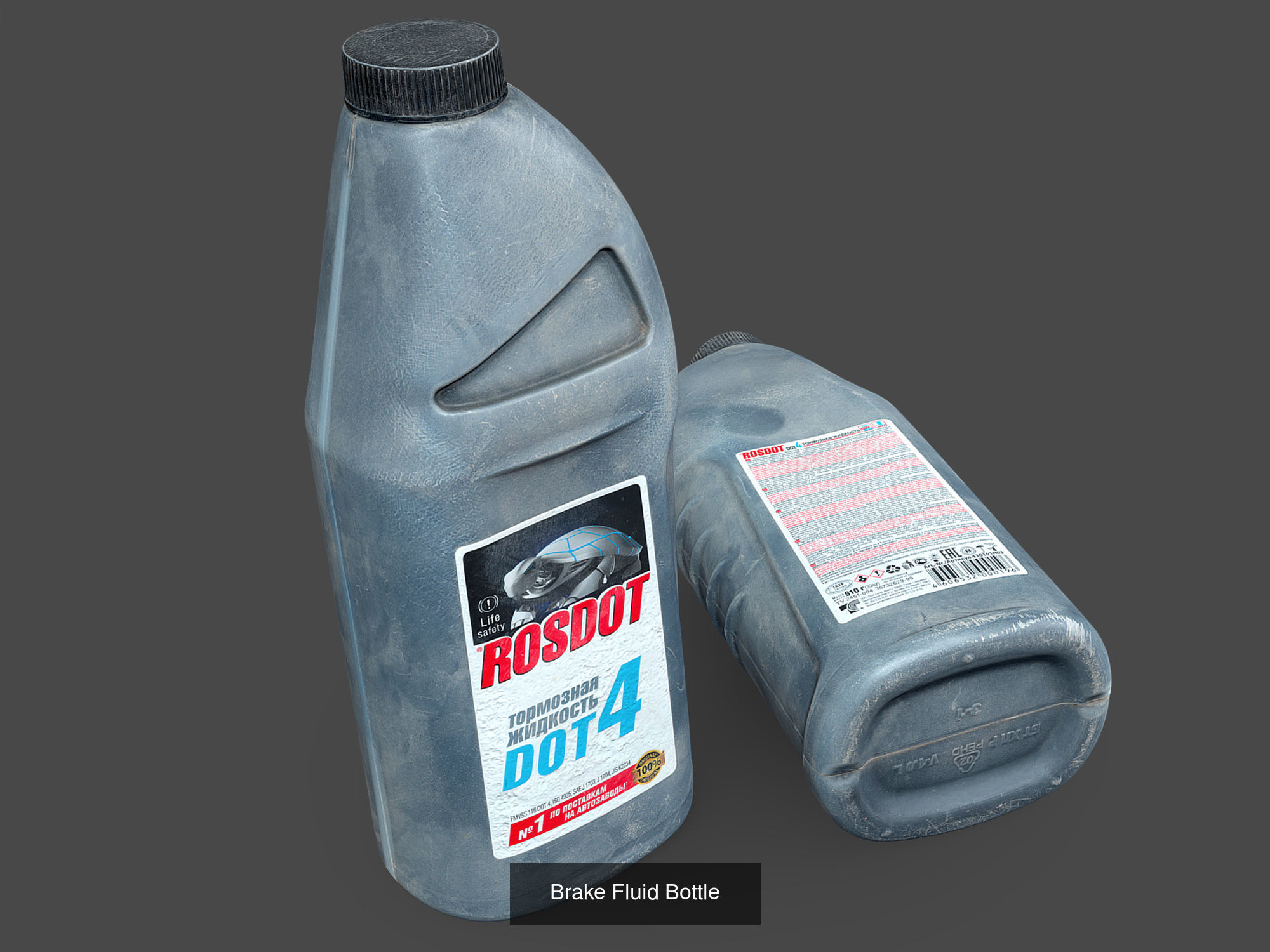 Garage Bottles and Canisters Pack 3D Model Collection_8