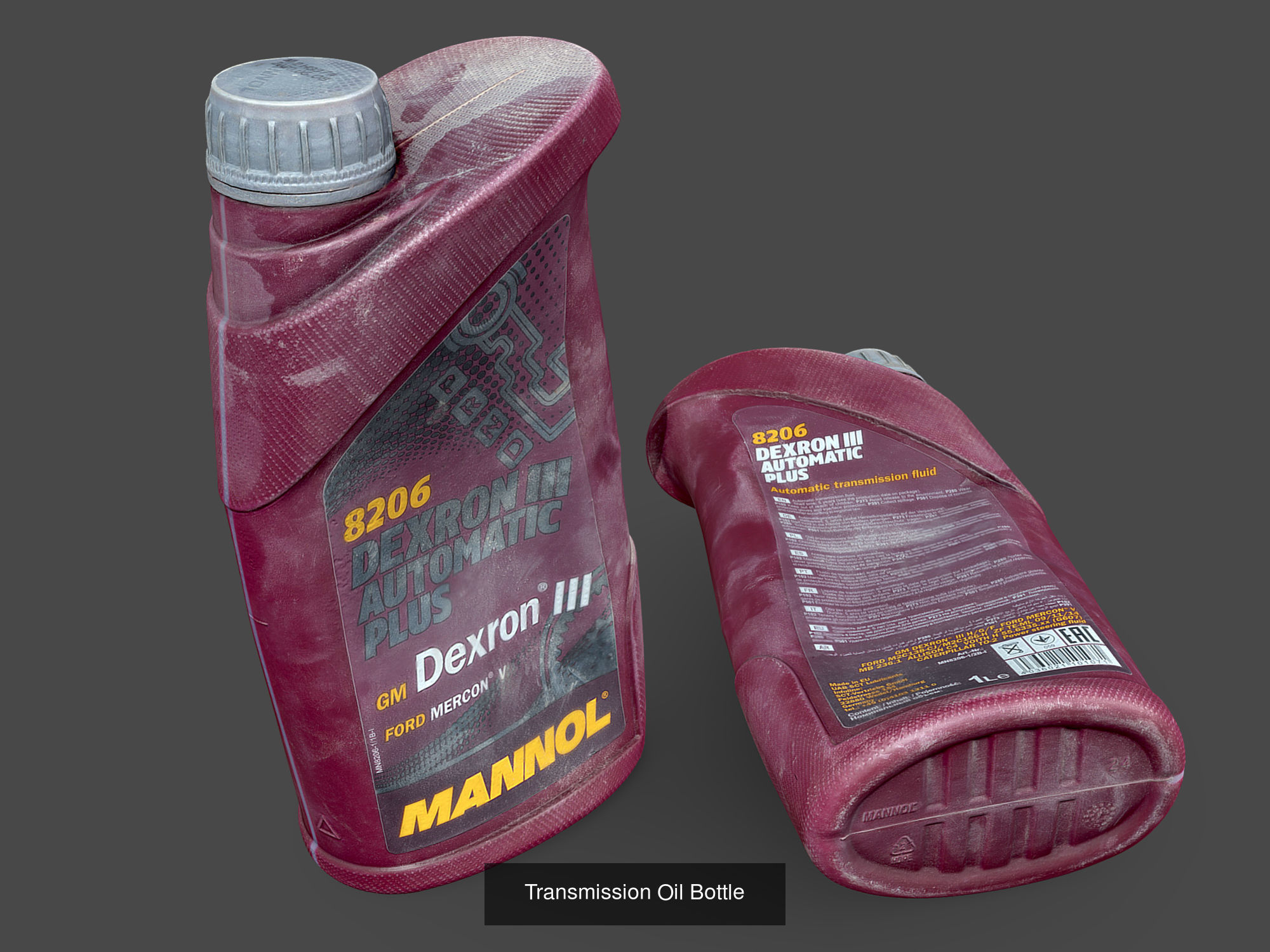 Garage Bottles and Canisters Pack 3D Model Collection_7