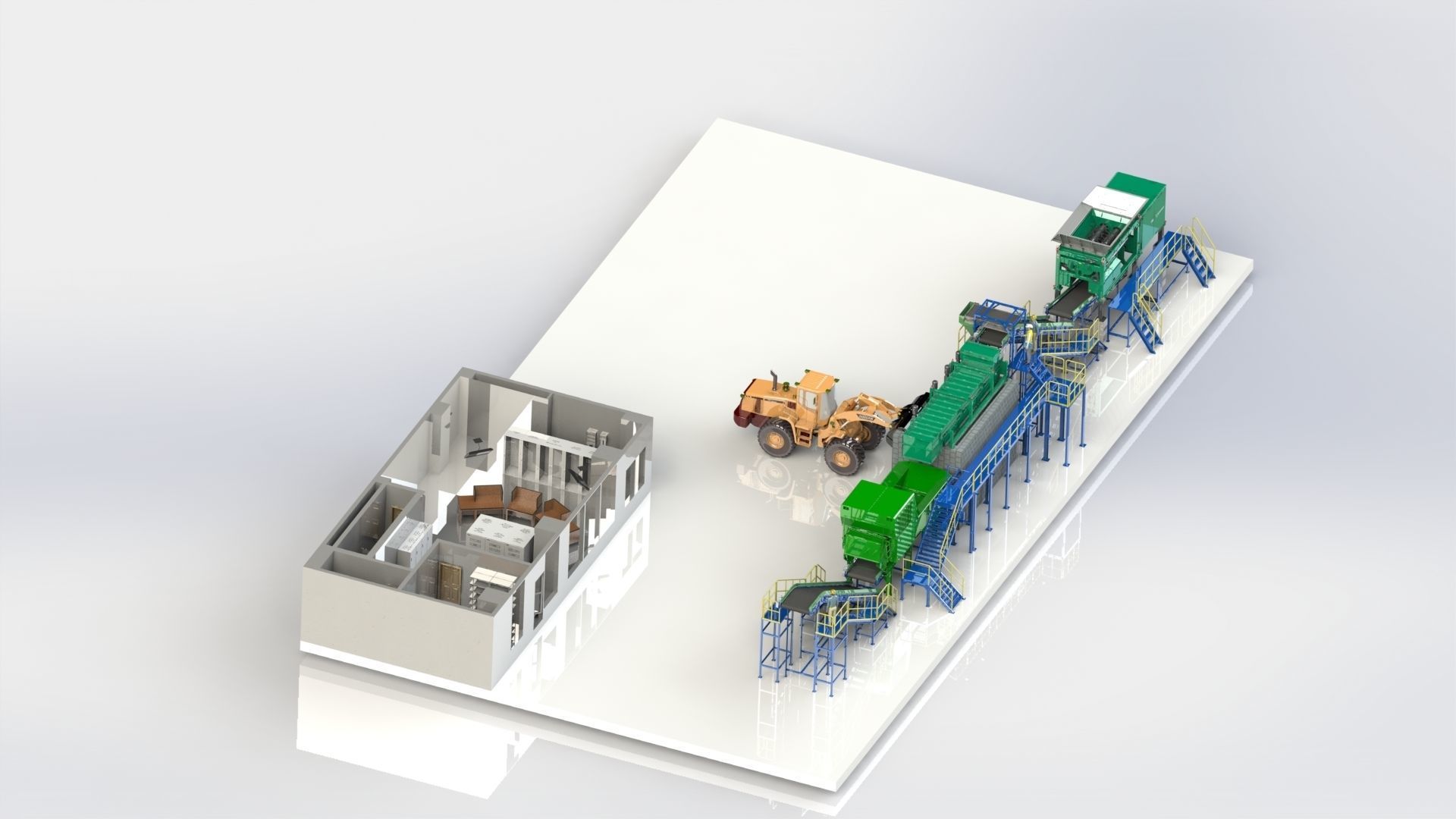 Fuel Handling System Plant 3D model_2