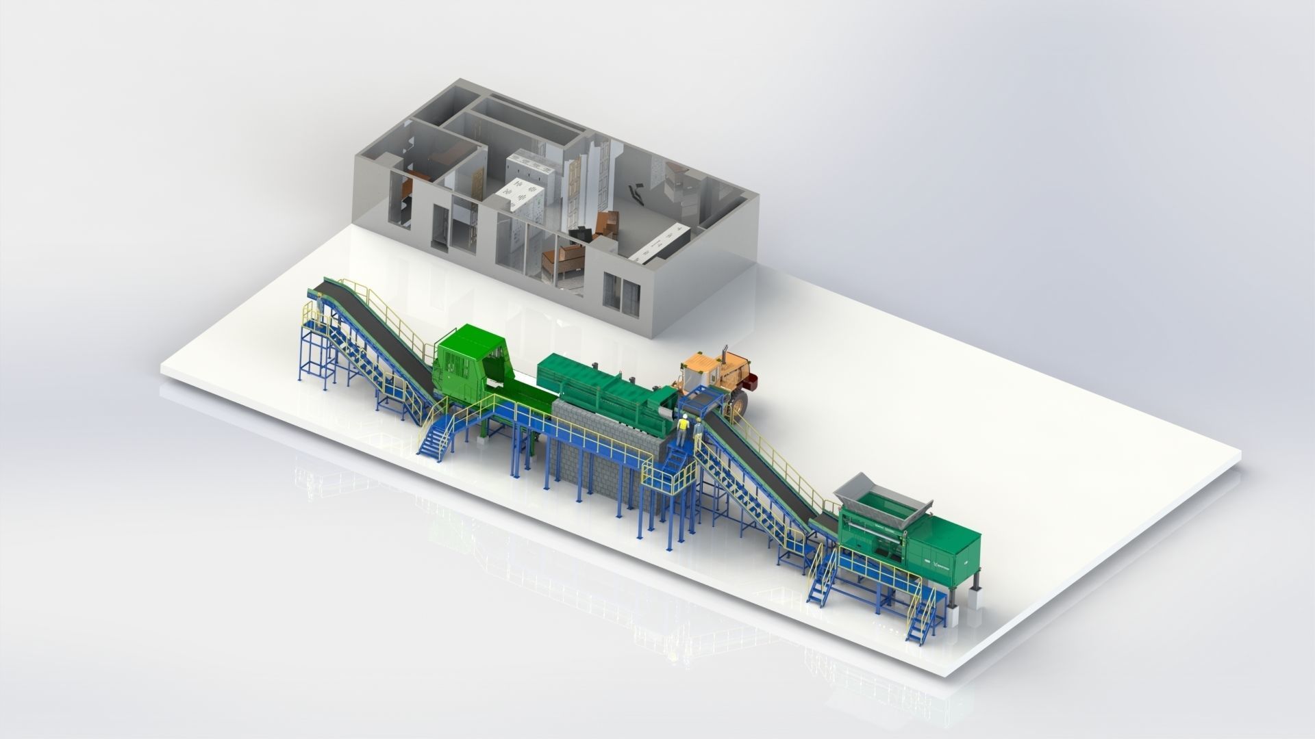 Fuel Handling System Plant 3D model_1