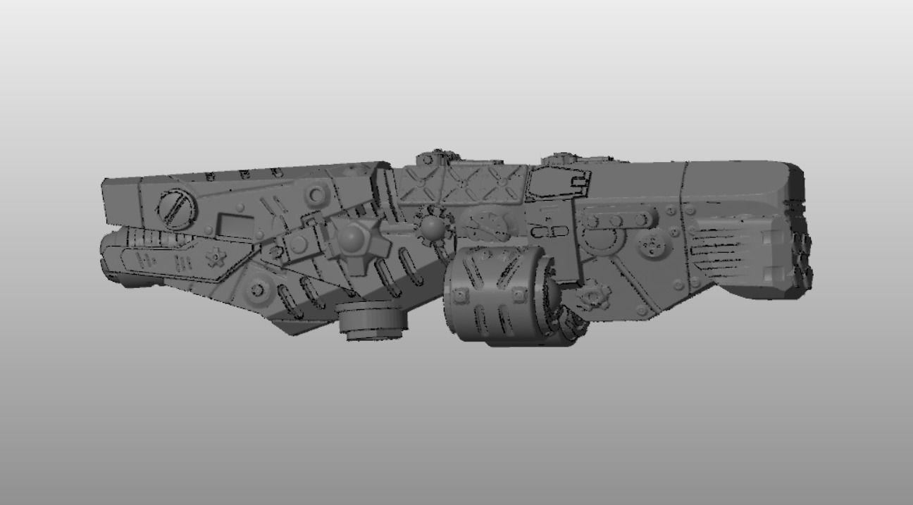 SKY RELICS - 34 CARGO STAR 3D print model_1