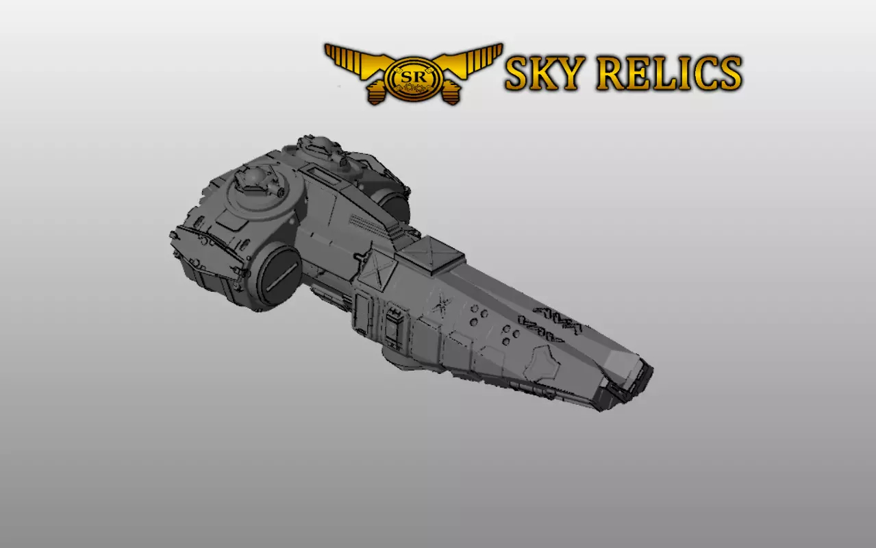 SKY RELICS - 38 STAR RUNNER 3D print model