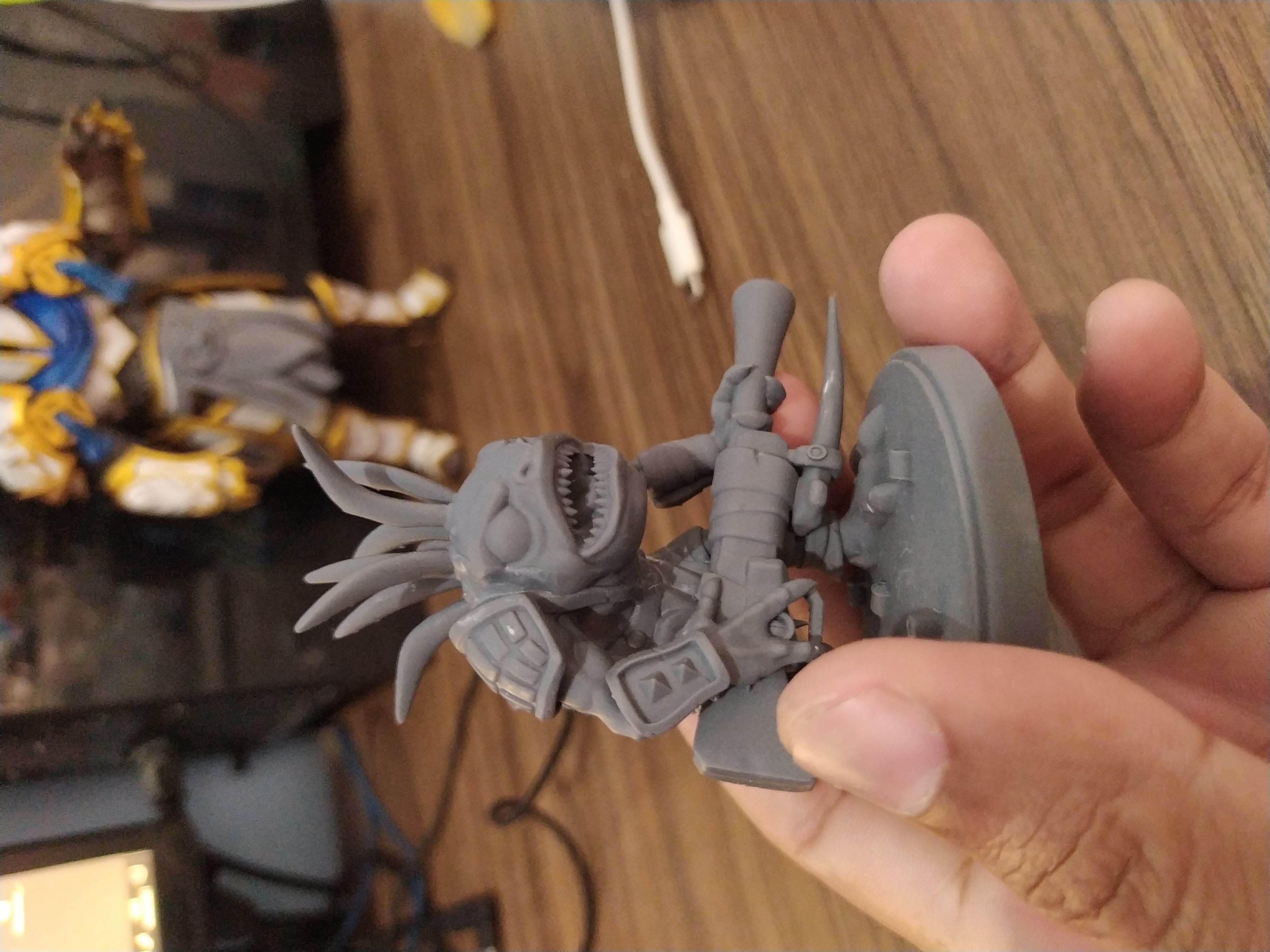 Murloc Hunter 3D print model_3