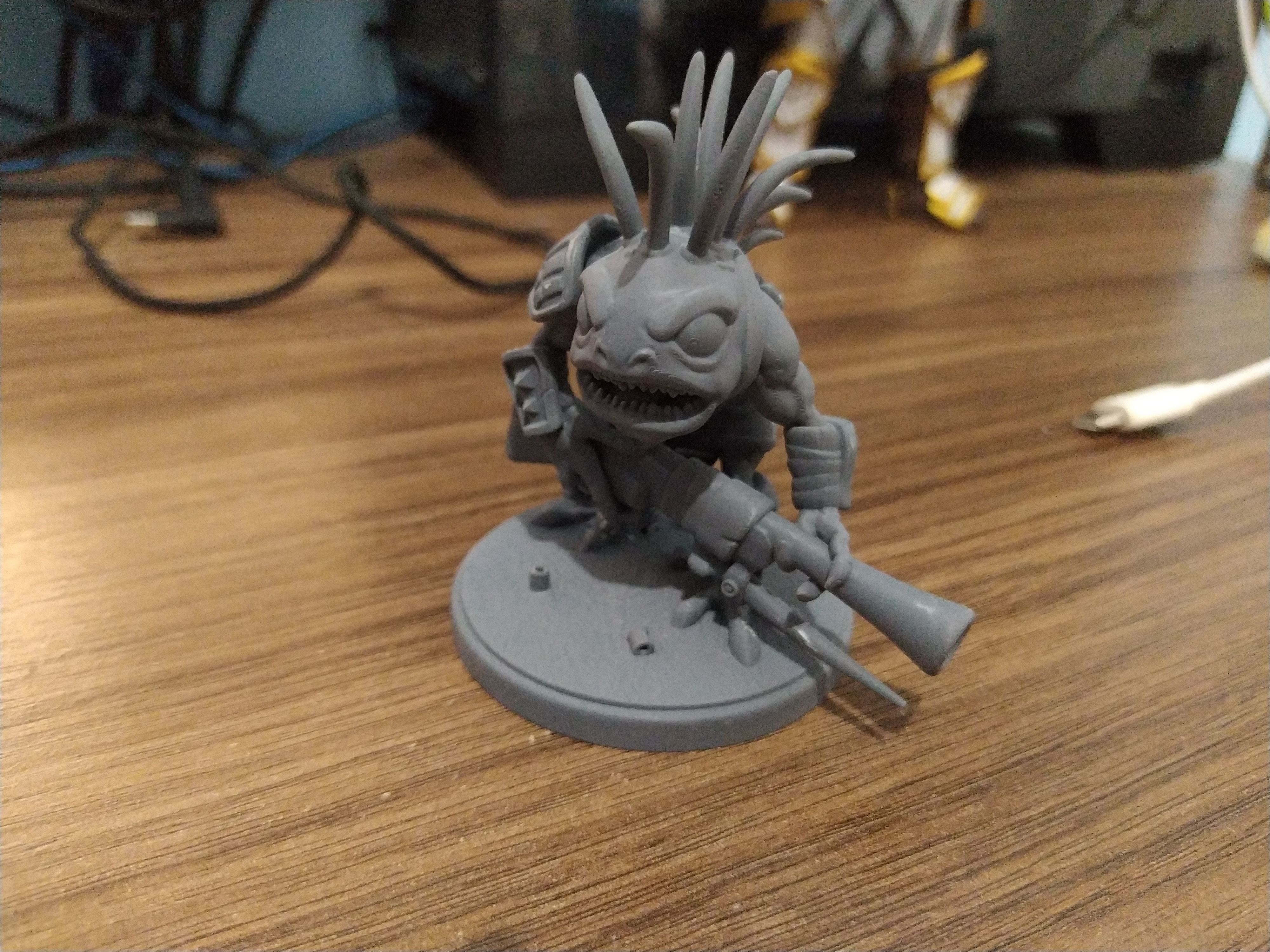 Murloc Hunter 3D print model_2
