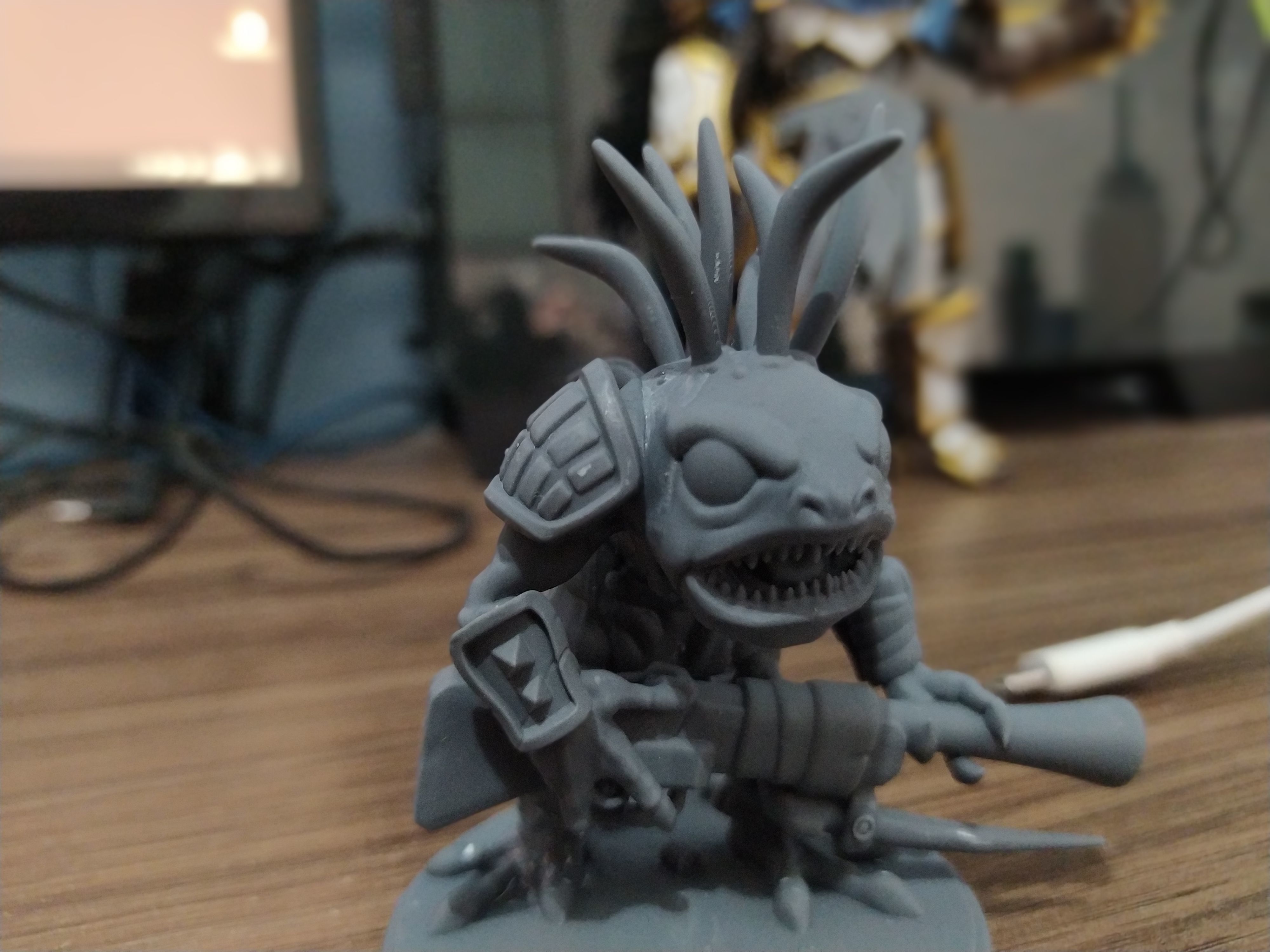 Murloc Hunter 3D print model_4