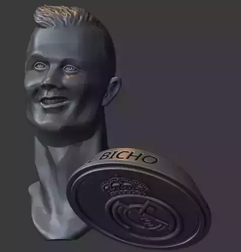 Cristiano Ronaldo Statue  3D print model