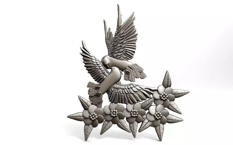 Birds CNC 3D print model