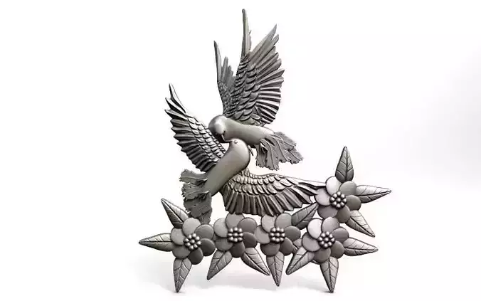 Birds CNC 3D print model