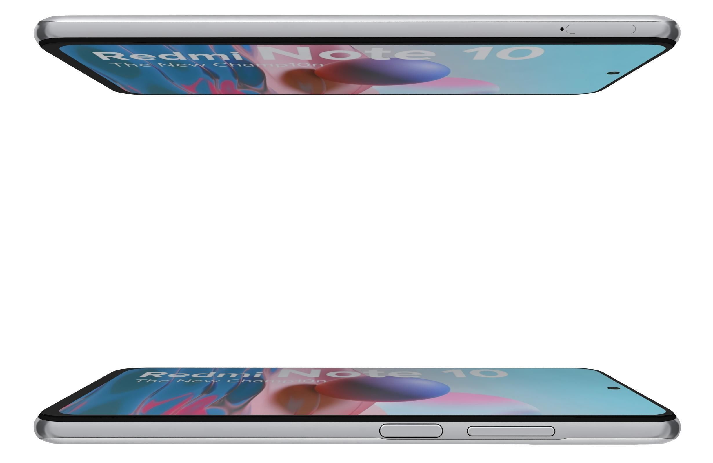 Xiaomi Redmi Note 10 Frost White 3D model_8