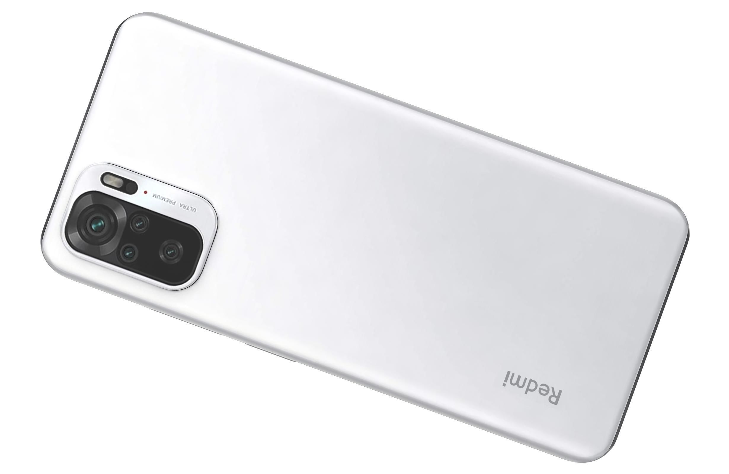 Xiaomi Redmi Note 10 Frost White 3D model_11